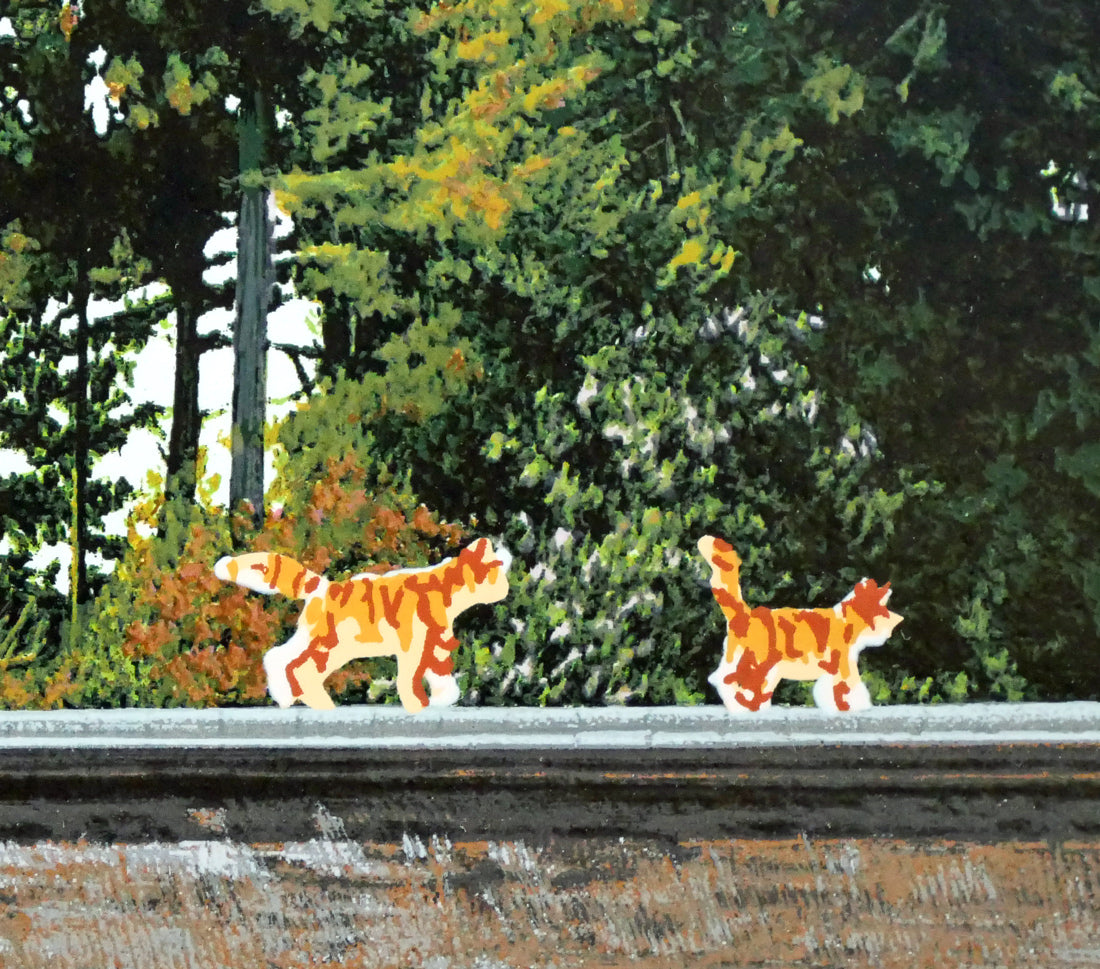 山形博導（ヒロヤマガタ）「日本のエッセンス 龍安寺」シルク