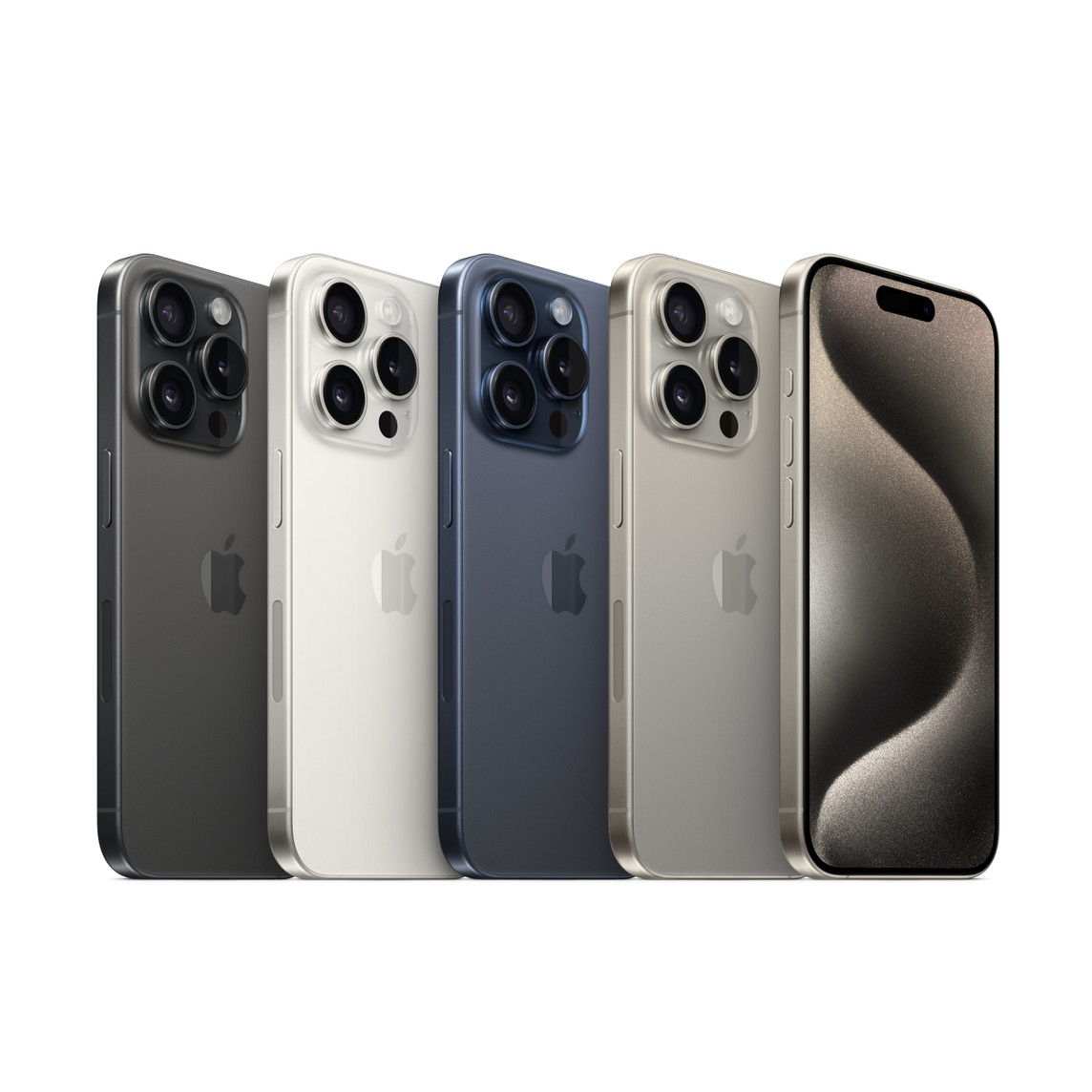 Refurbished iPhone 15 Pro 128GB - White Titanium (Unlocked) - Apple