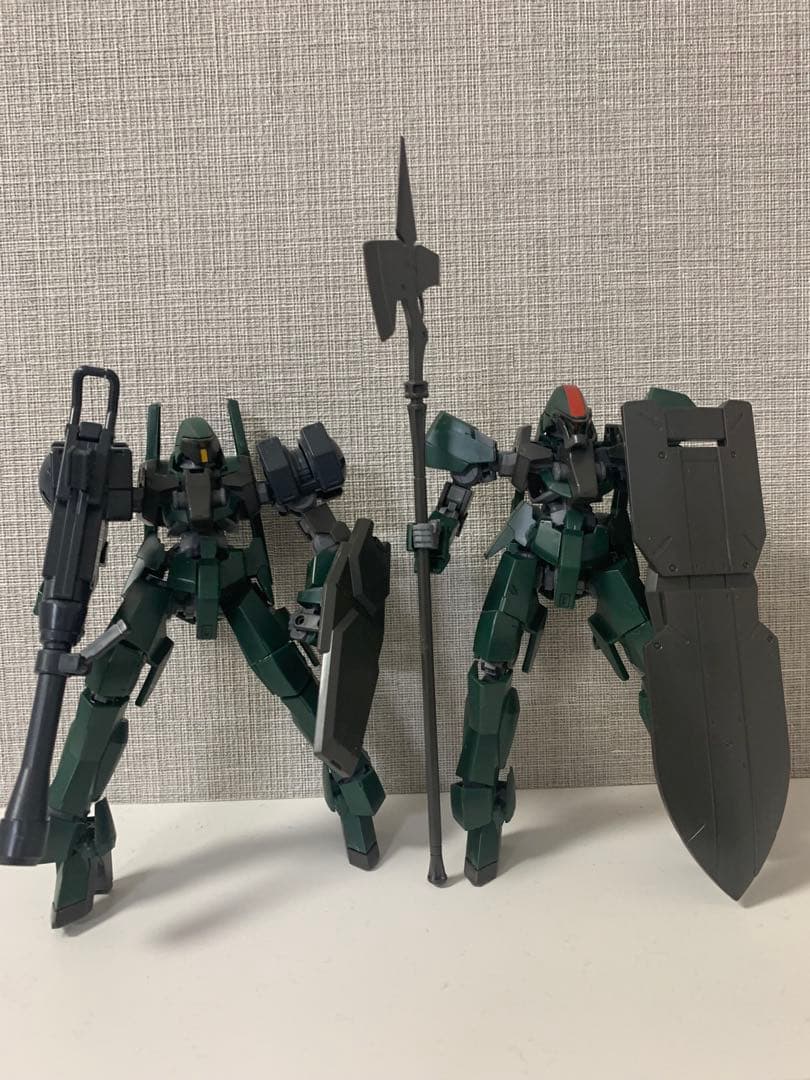 HG グレイズシルト & グレイズ (アリアンロッド所属機) ガンプラ HG グレイズシルト＆グレイズ（アリアンロッド所属機）その1