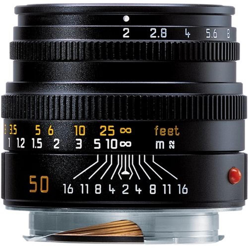 Leica Summicron-M 50mm f/2 Lens Black | Park Cameras